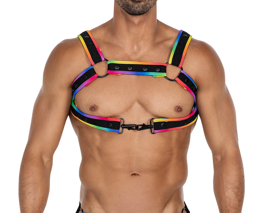 mehrfarbiger Brust-Harness 05 - OS-2