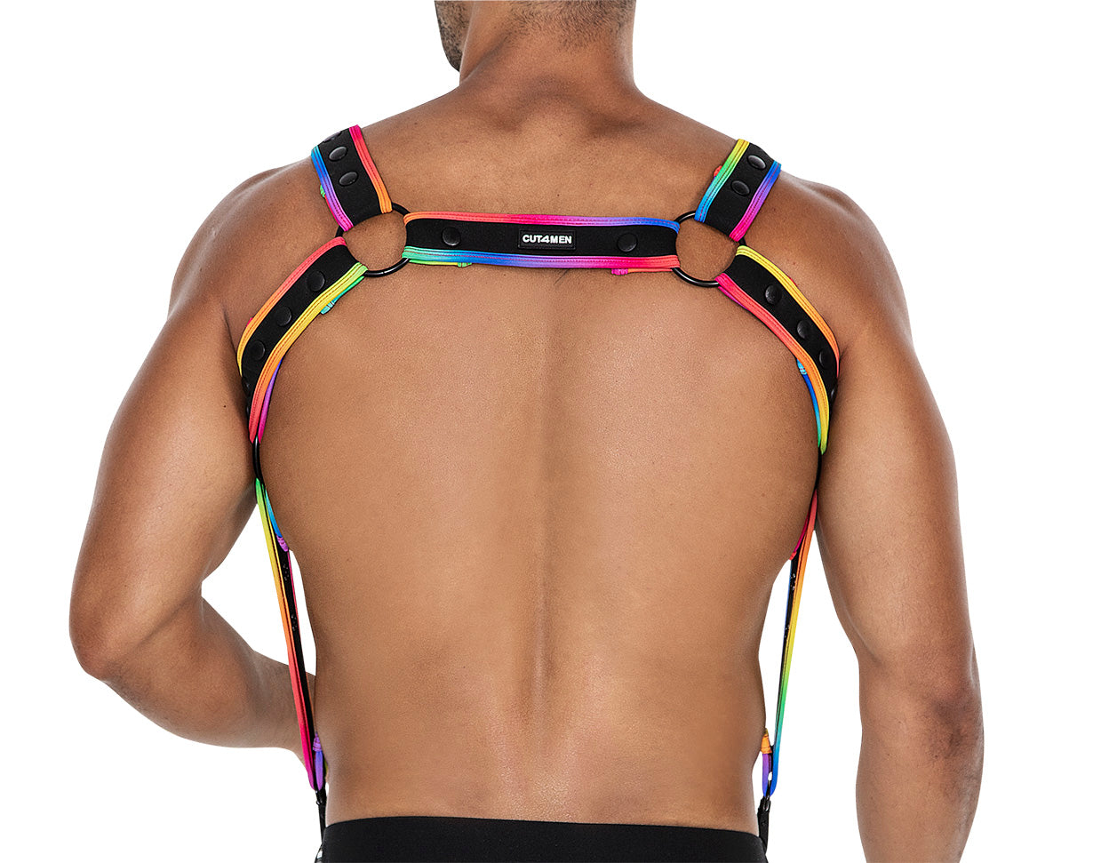 mehrfarbiger Brust-Harness 05 - OS-4