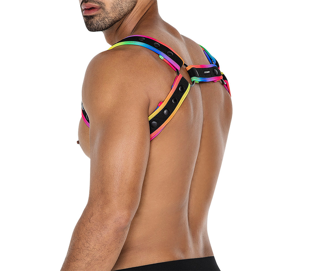 mehrfarbiger Brust-Harness 05 - OS-5
