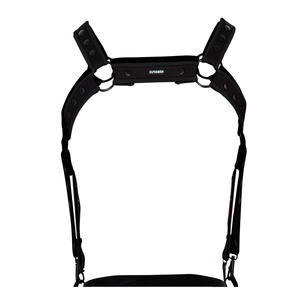 schwarzer Brust-Harness 05 - OS-6