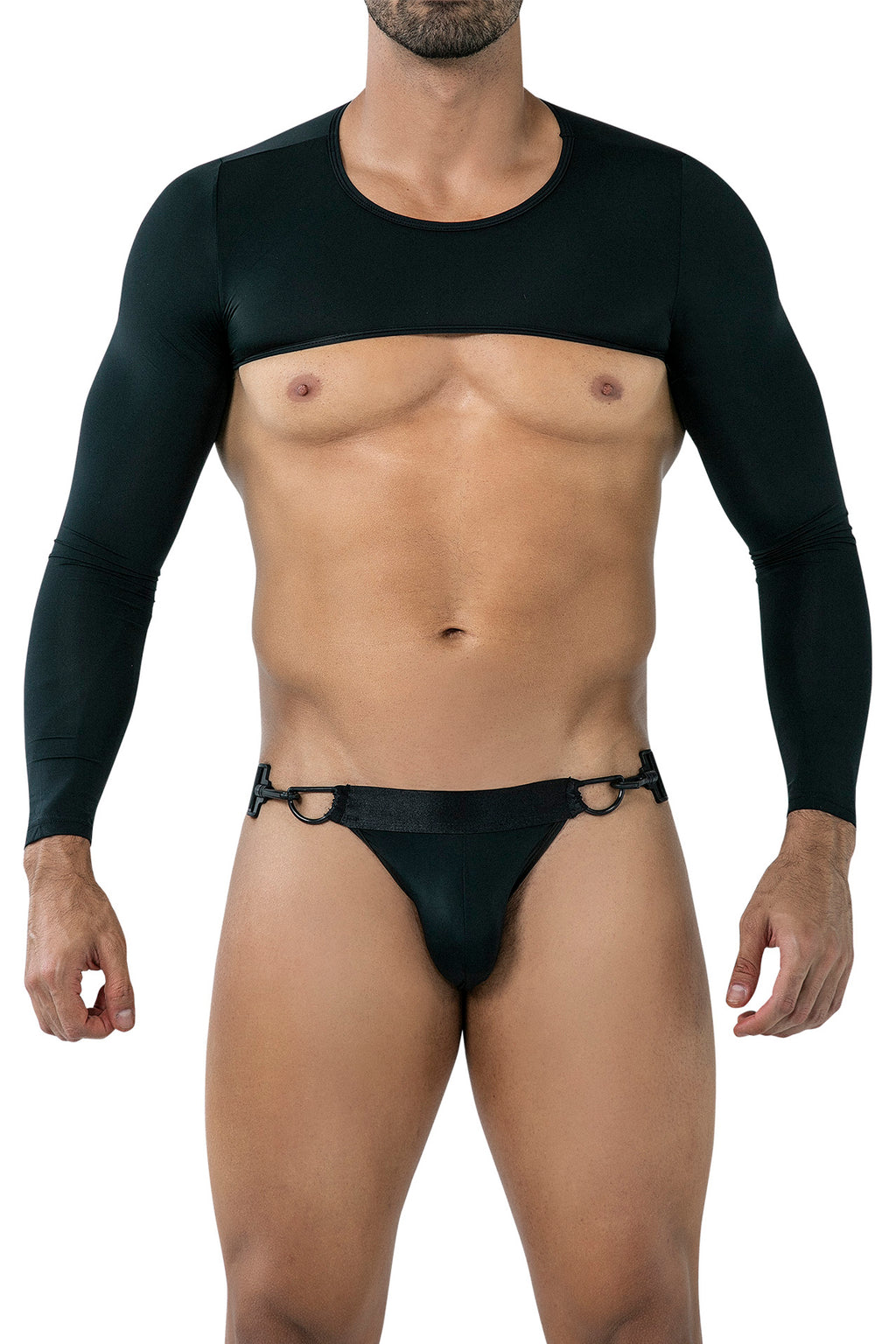 schwarzes Jockstrap-Set RAV117 - XL-2