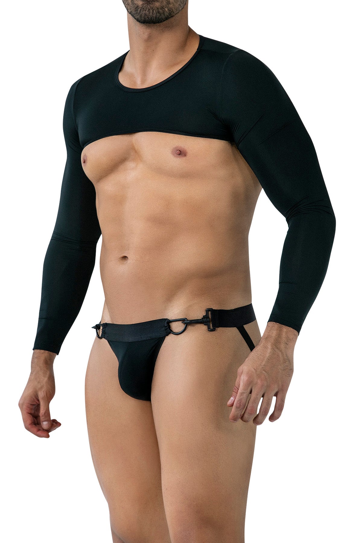 schwarzes Jockstrap-Set RAV117 - XL-4
