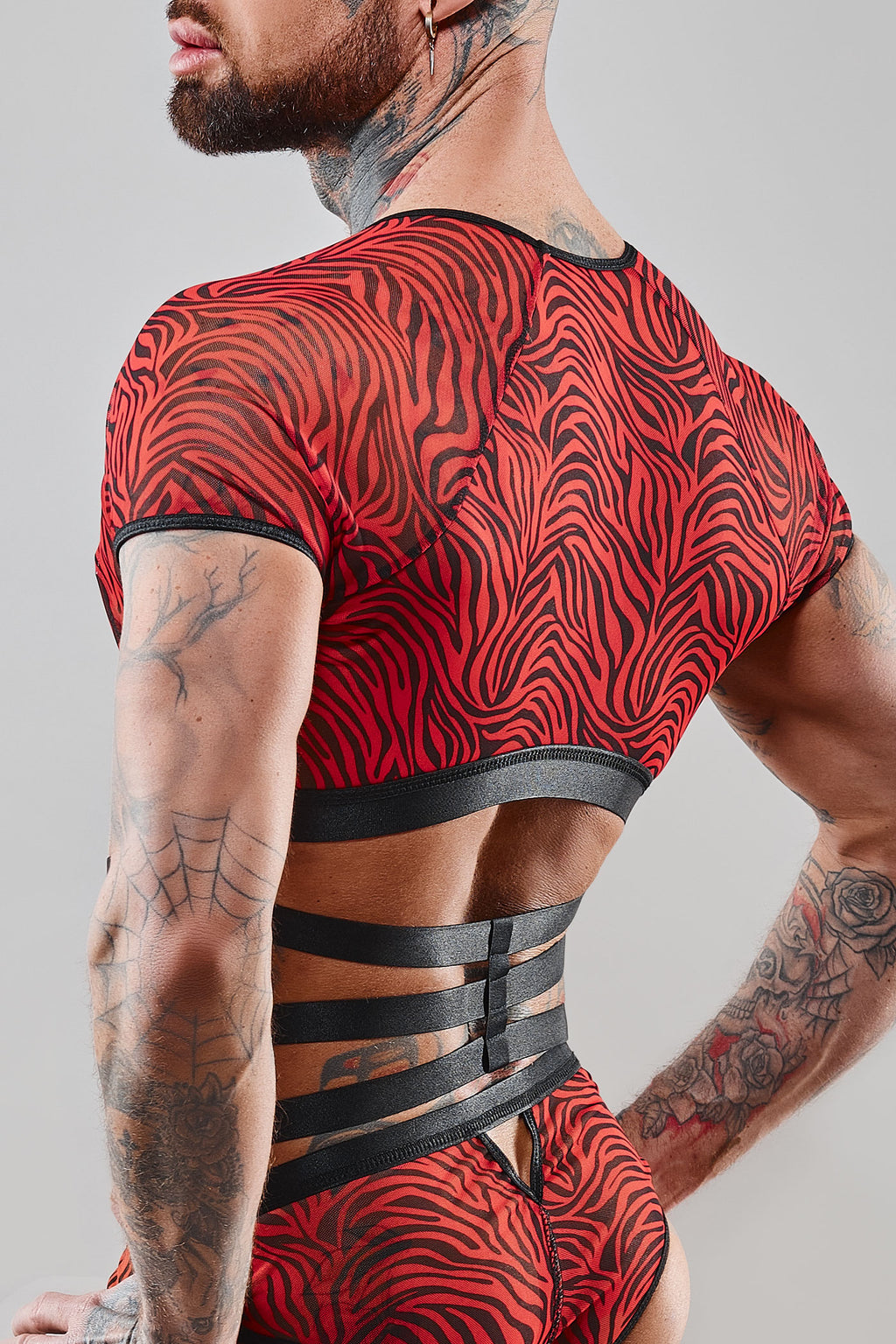 Harness T-Shirt RERodrigo001 schwarz/rot - 2XL-1