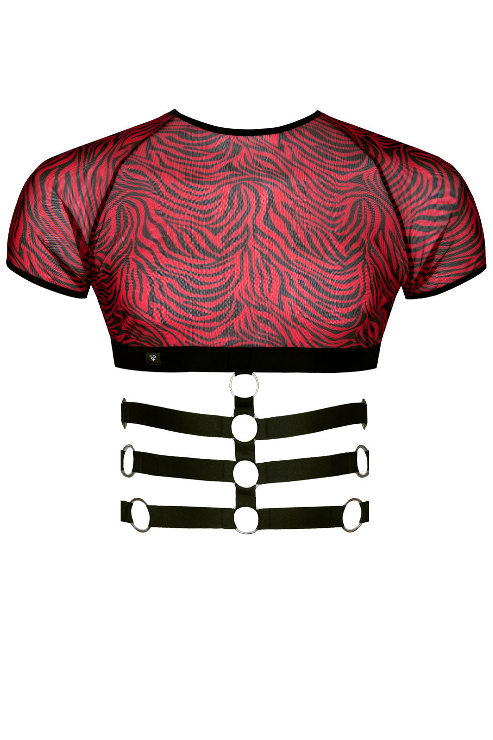 Harness T-Shirt RERodrigo001 schwarz/rot - 2XL-4